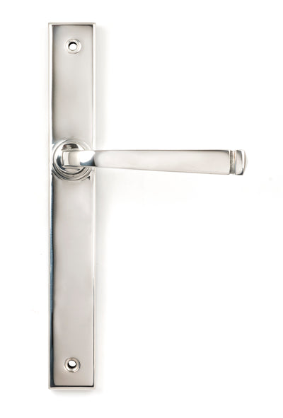 From The Anvil 46408 - Polished Marine SS (316) Avon Slimline Lever Espag. Latch Set