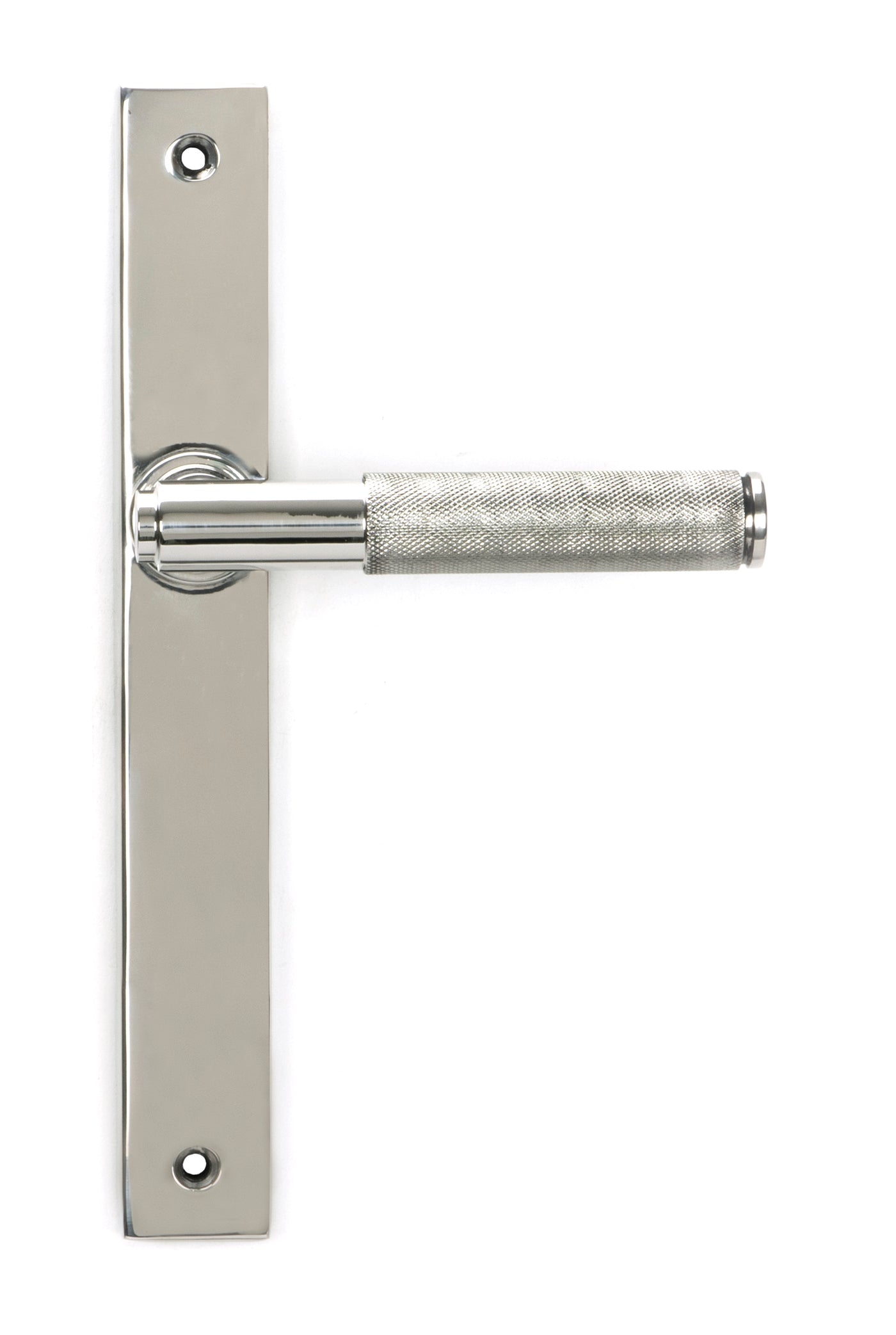 From The Anvil 46410 - Polished Marine SS (316) Brompton Slimline Lever Espag. Latch Set