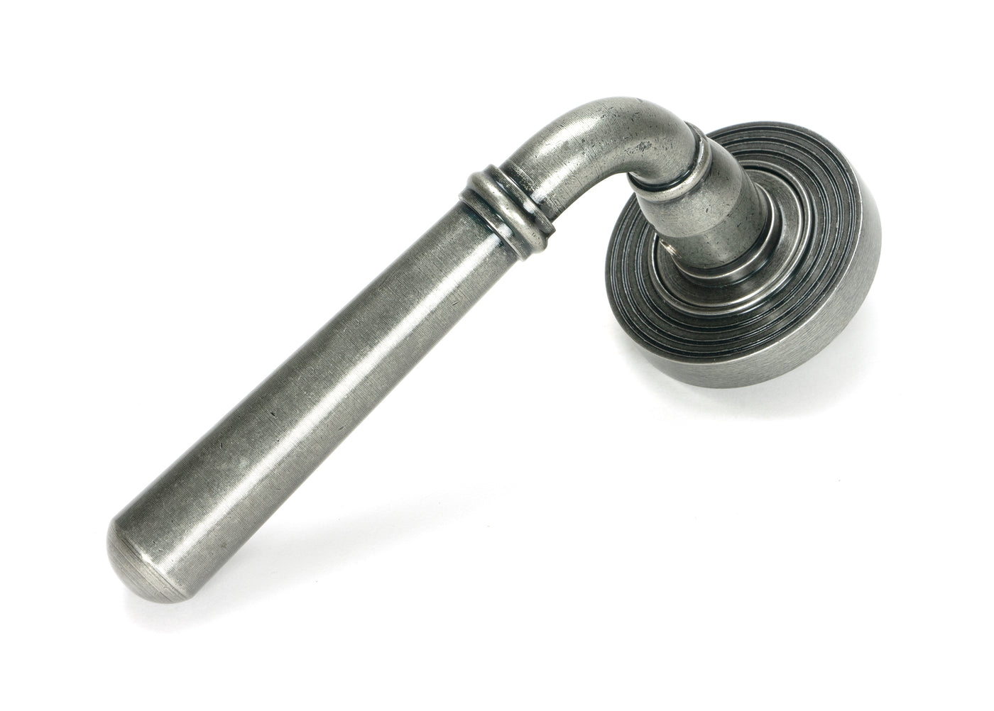 From The Anvil 46469 - Pewter Newbury Lever on Rose Set (Beehive)