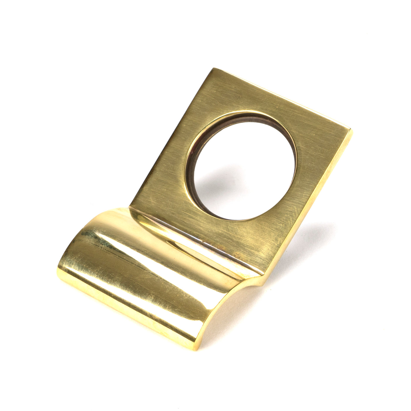 From The Anvil 46697 - Aged Brass Rim Cylinder Pull