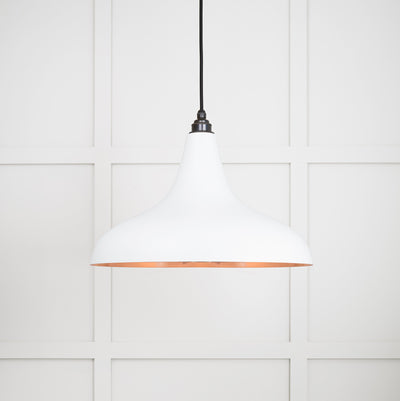 From The Anvil 49720SF - Smooth Copper Frankley Pendant in Flock