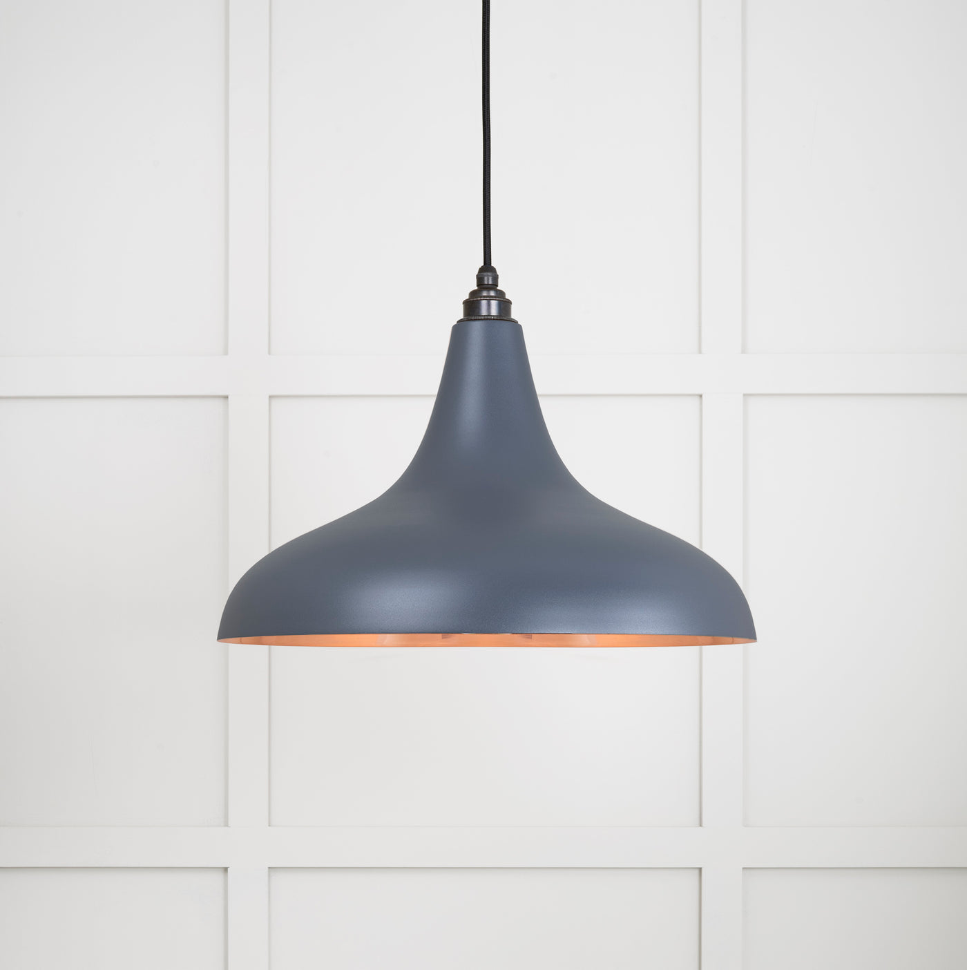 From The Anvil 49720SSL - Smooth Copper Frankley Pendant in Slate