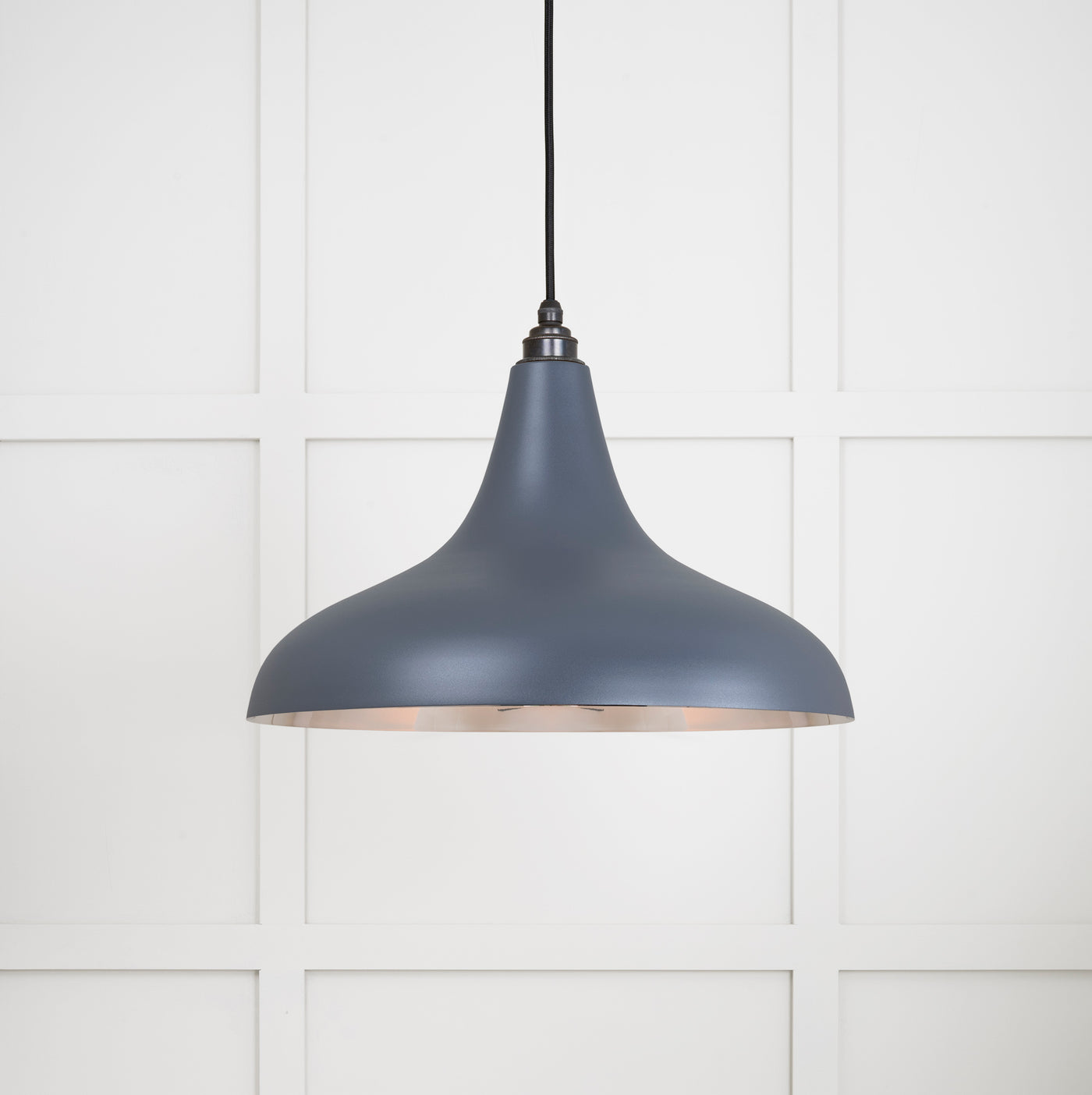 From The Anvil 49721SSL - Smooth Nickel Frankley Pendant in Slate