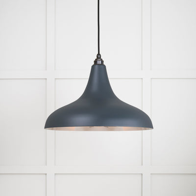 From The Anvil 49721SSO - Smooth Nickel Frankley Pendant in Soot