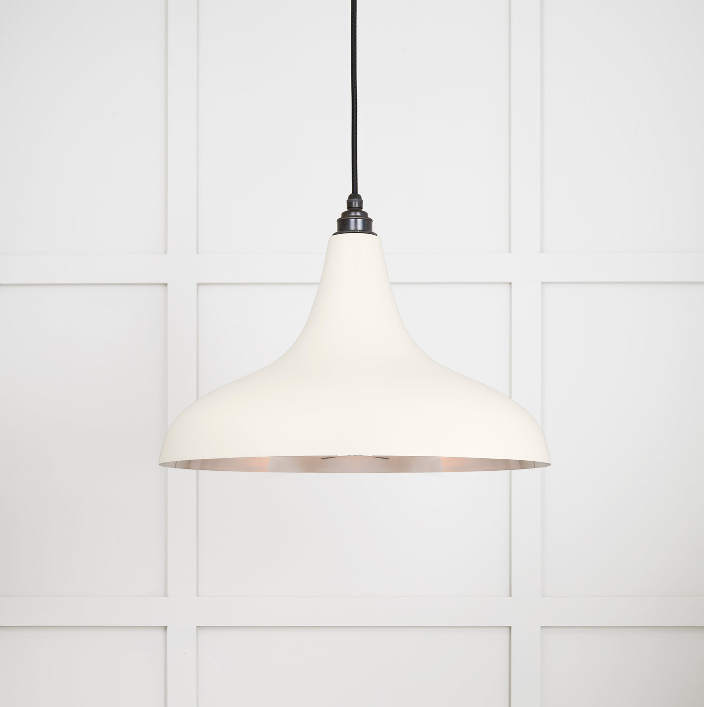 From The Anvil 49721STE - Smooth Nickel Frankley Pendant in Teasel