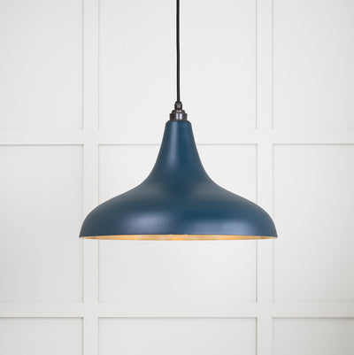 From The Anvil 49722SDU - Smooth Brass Frankley Pendant in Dusk