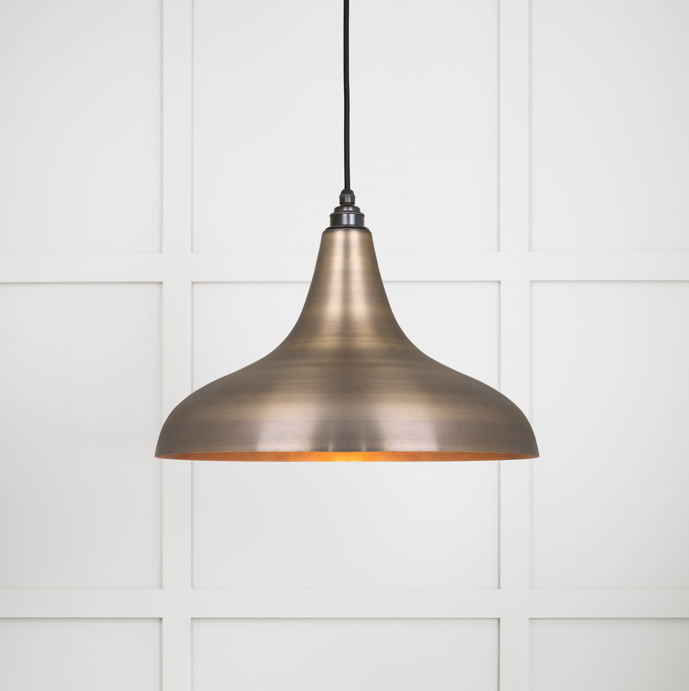 From The Anvil 49734 - Aged Brass Frankley Pendant