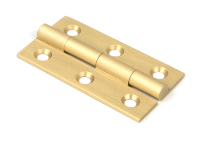 From The Anvil 50915 - Satin Brass 2" Butt Hinge (pair)