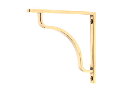 From The Anvil 51086 - Aged Brass Abingdon Shelf Bracket (150mm x 150mm)