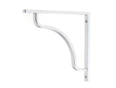 From The Anvil 51089 - Polished Chrome Abingdon Shelf Bracket (150mm x 150mm)