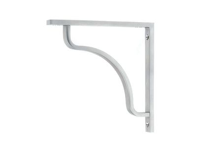 From The Anvil 51090 - Satin Chrome Abingdon Shelf Bracket (150mm x 150mm)