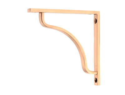 From The Anvil 51093 - Polished Bronze Abingdon Shelf Bracket (150mm x 150mm)