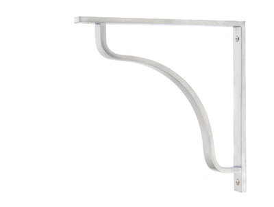 From The Anvil 51100 - Satin Chrome Abingdon Shelf Bracket (200mm x 200mm)