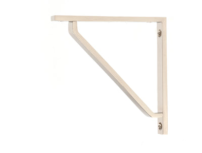 From The Anvil 51111 - Polished Nickel Barton Shelf Bracket (150mm x 150mm)