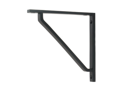 From The Anvil 51114 - Matt Black Barton Shelf Bracket (150mm x 150mm)