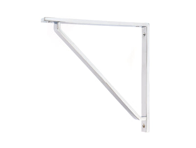 From The Anvil 51119 - Polished Chrome Barton Shelf Bracket (200mm x 200mm)