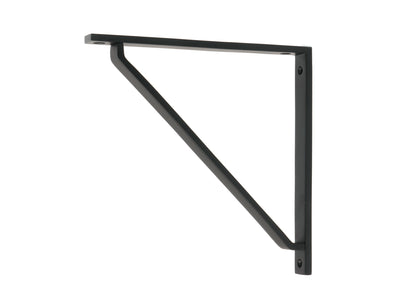 From The Anvil 51124 - Matt Black Barton Shelf Bracket (200mm x 200mm)