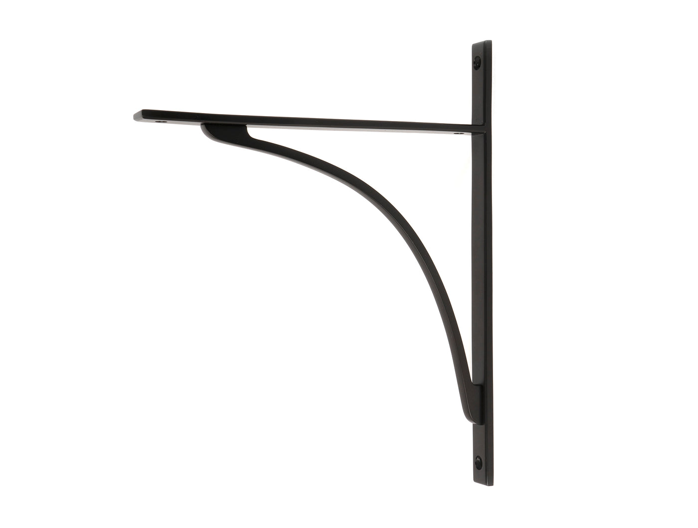 From The Anvil 51142 - Aged Bronze Apperley Shelf Bracket (314mm x 250mm)