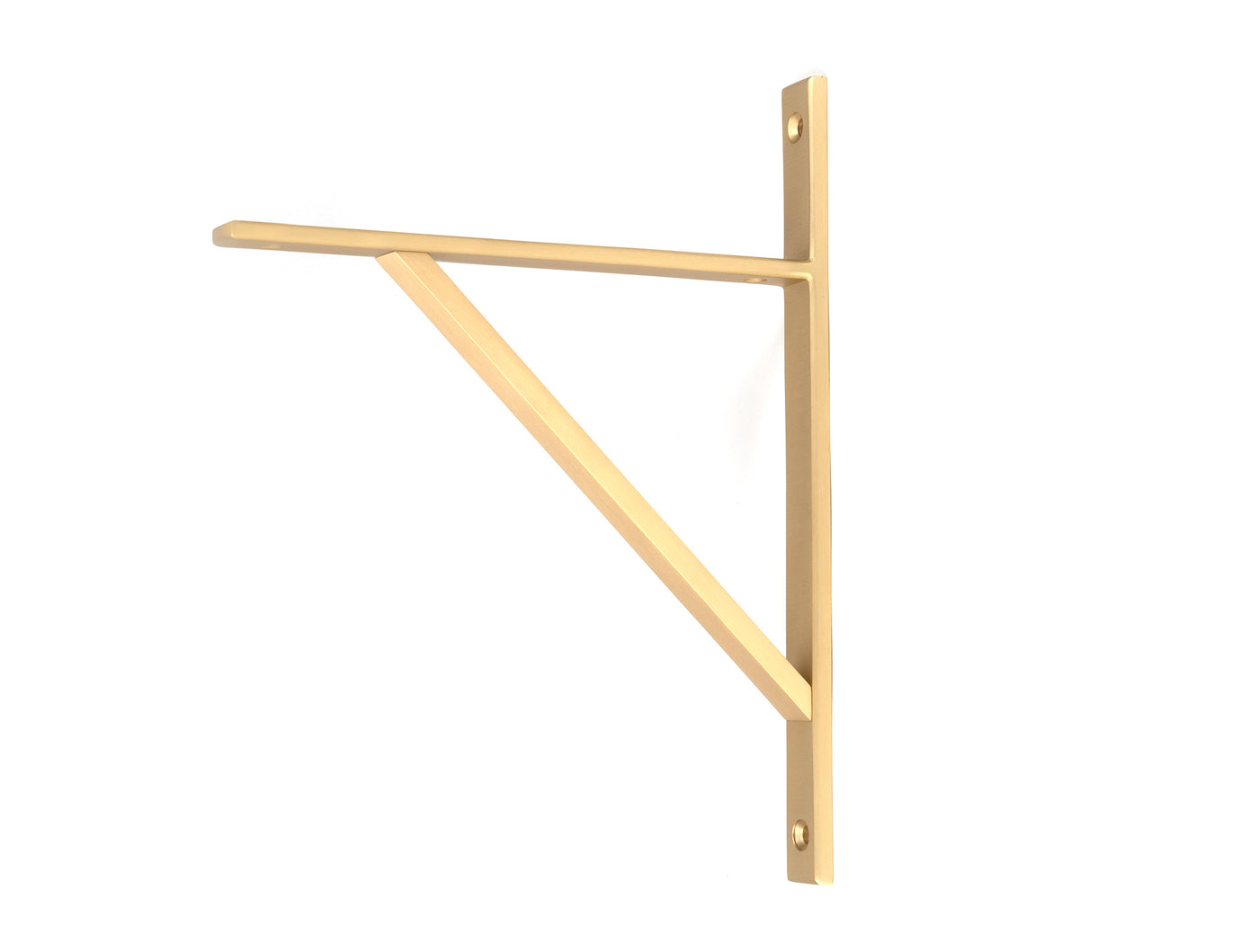 From The Anvil 51147 - Satin Brass Chalfont Shelf Bracket (260mm x 200mm)