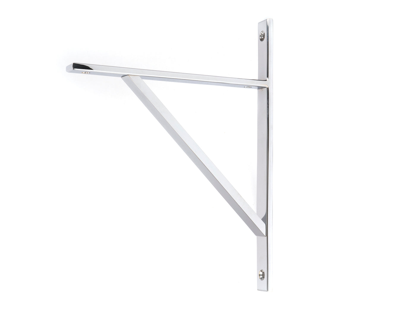 From The Anvil 51149 - Polished Chrome Chalfont Shelf Bracket (260mm x 200mm)