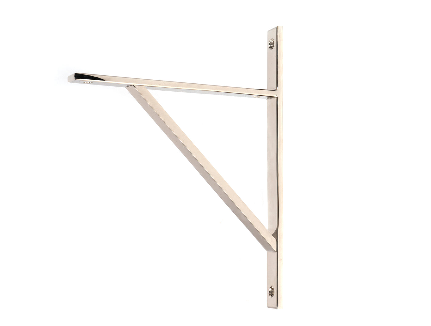 From The Anvil 51151 - Polished Nickel Chalfont Shelf Bracket (260mm x 200mm)