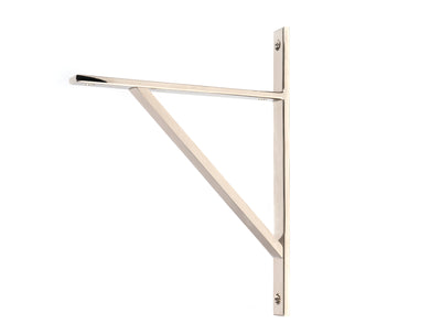 From The Anvil 51151 - Polished Nickel Chalfont Shelf Bracket (260mm x 200mm)