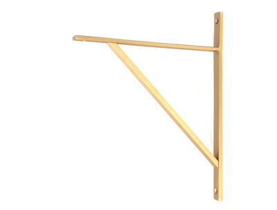 From The Anvil 51157 - Satin Brass Chalfont Shelf Bracket (314mm x 250mm)