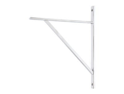 From The Anvil 51159 - Polished Chrome Chalfont Shelf Bracket (314mm x 250mm)