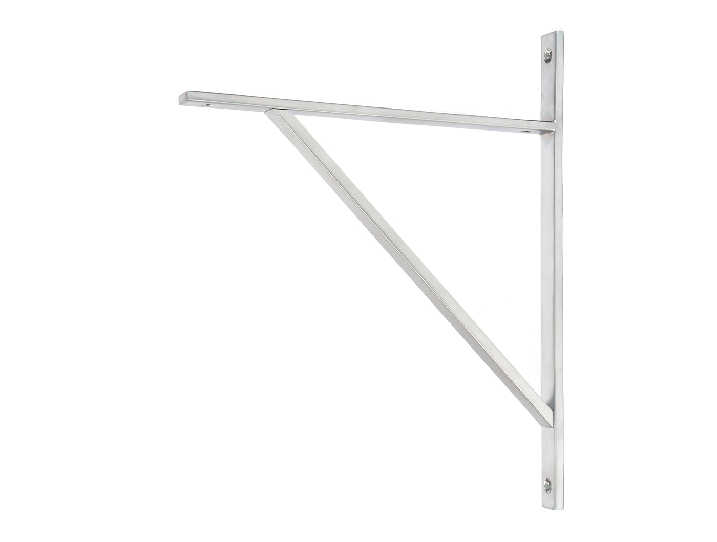 From The Anvil 51160 - Satin Chrome Chalfont Shelf Bracket (314mm x 250mm)