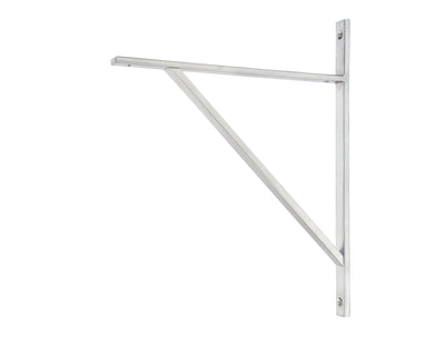 From The Anvil 51160 - Satin Chrome Chalfont Shelf Bracket (314mm x 250mm)