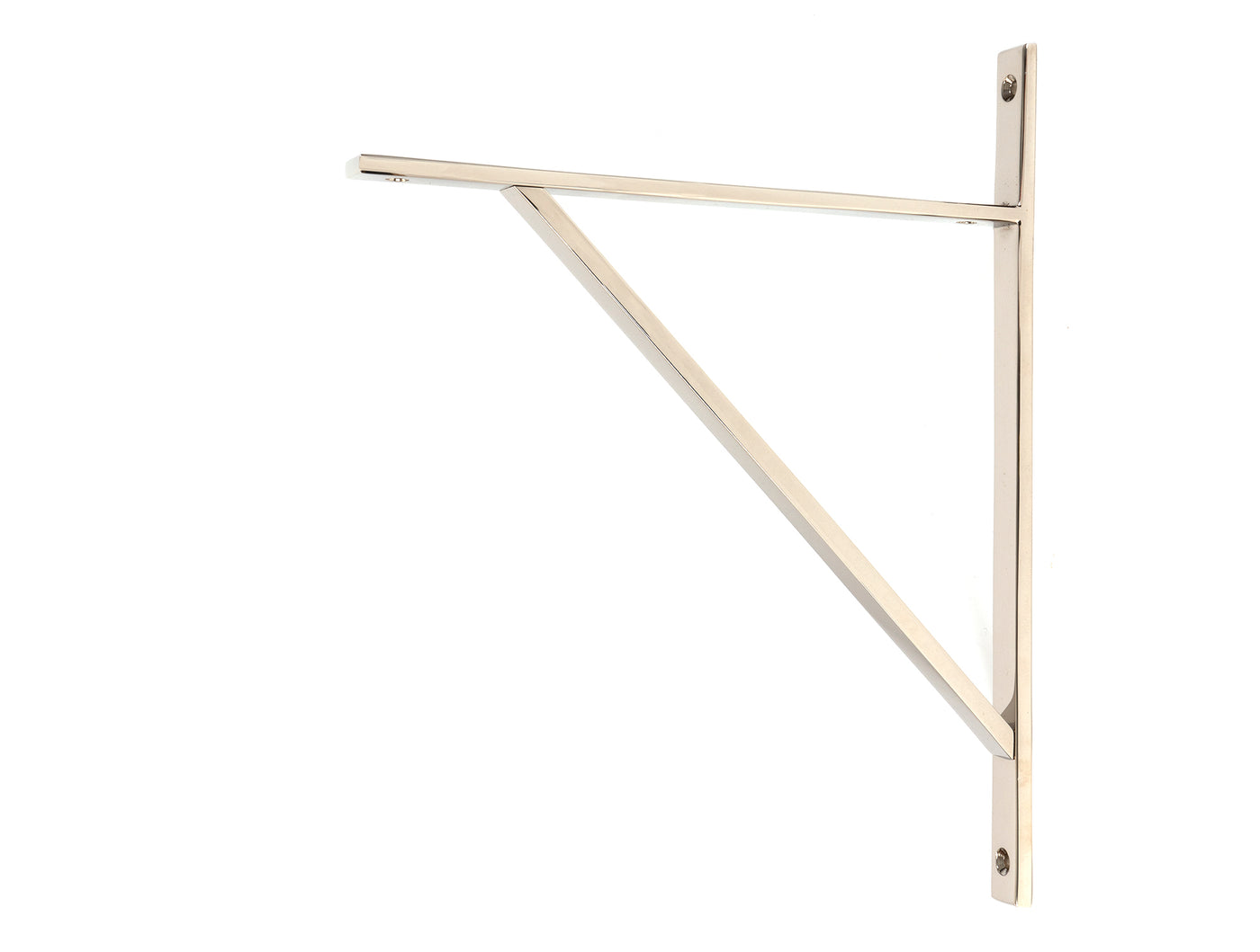 From The Anvil 51161 - Polished Nickel Chalfont Shelf Bracket (314mm x 250mm)