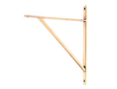 From The Anvil 51163 - Polished Bronze Chalfont Shelf Bracket (314mm x 250mm)