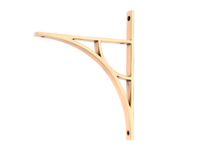 From The Anvil 51173 - Polished Bronze Tyne Shelf Bracket (260mm x 200mm)