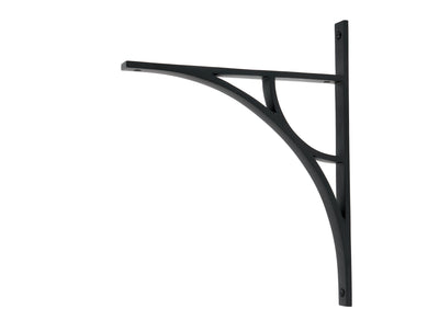 From The Anvil 51184 - Matt Black Tyne Shelf Bracket (314mm x 250mm)