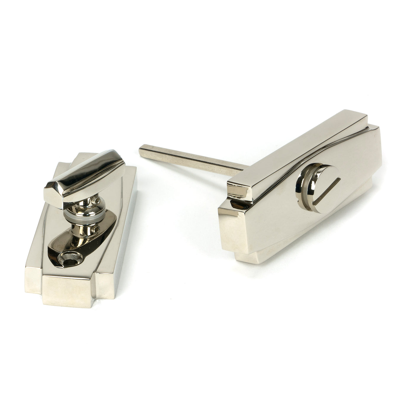 From The Anvil 51205 - Polished Nickel Art Deco Thumbturn