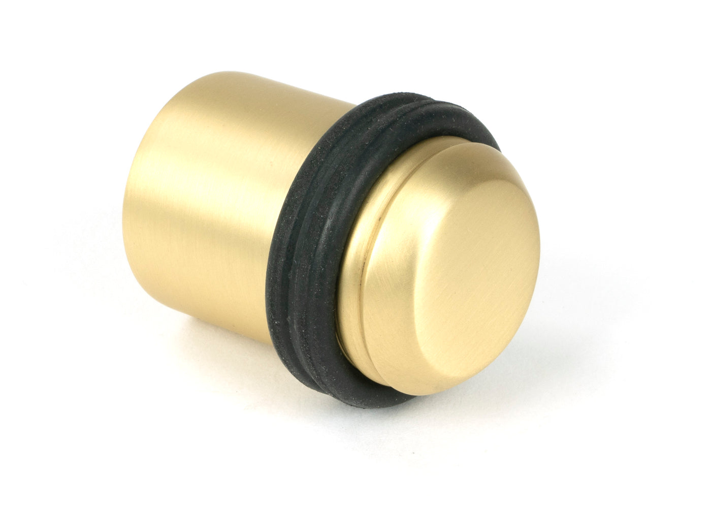 From The Anvil 51299 - Satin Brass Floor Mounted Door Stop