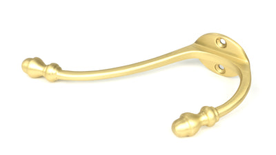 From The Anvil 51302 - Satin Brass Hat & Coat Hook