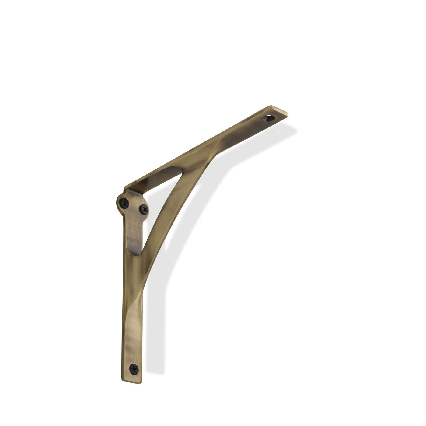 From The Anvil Antique Brass Tilford Shelf Bracket - 105mm - 04-001-08