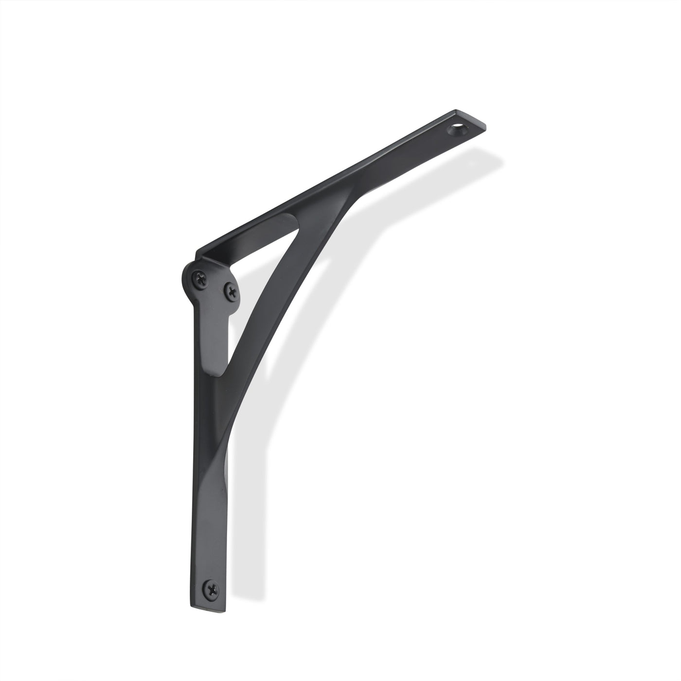 From The Anvil Matt Black Tilford Shelf Bracket - 150mm - 04-002-01