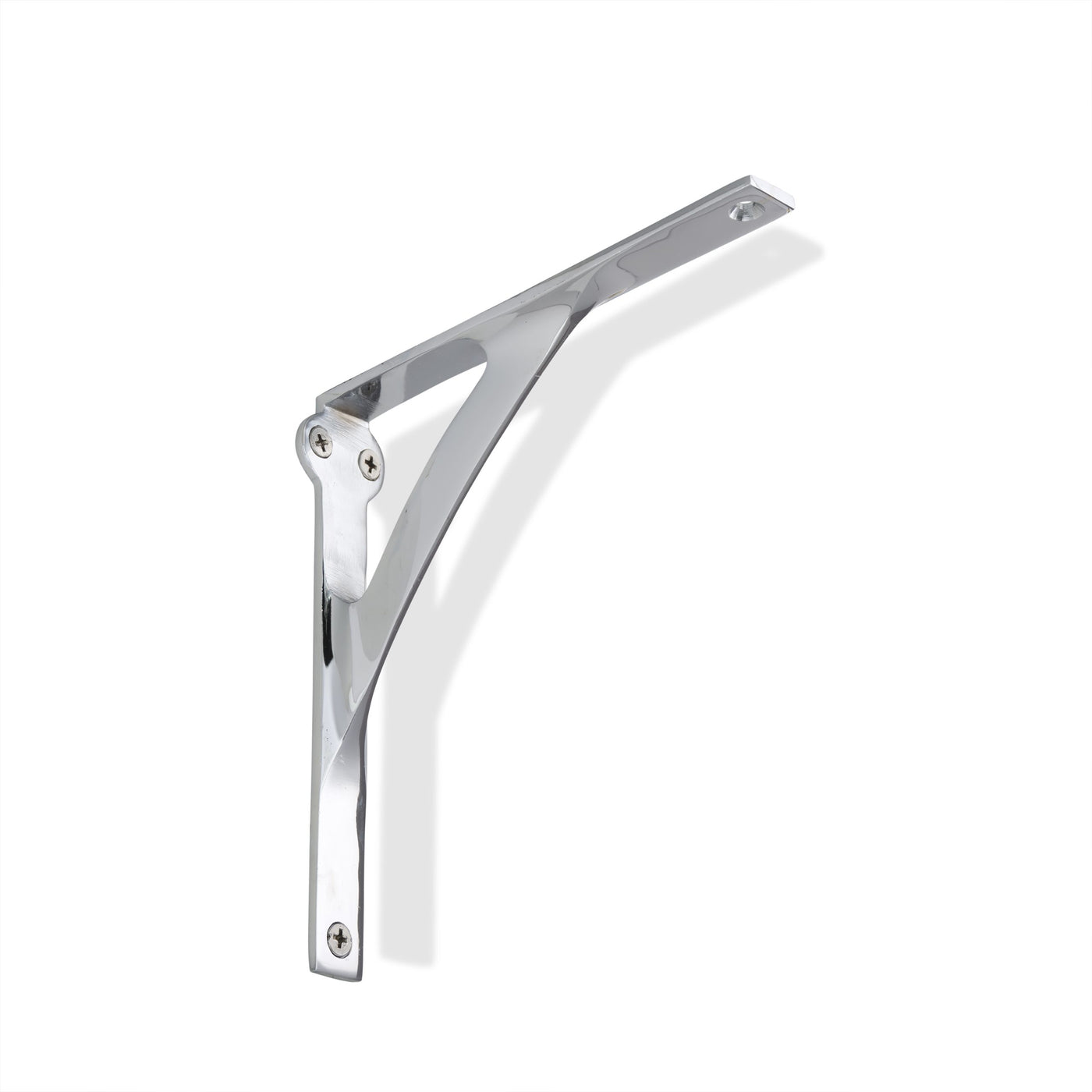 From The Anvil Polished Chrome Tilford Shelf Bracket - 150mm - 04-002-03