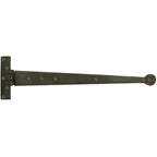 From The Anvil 33010 - Beeswax 18" Penny End T Hinge (pair) #finish_beeswax