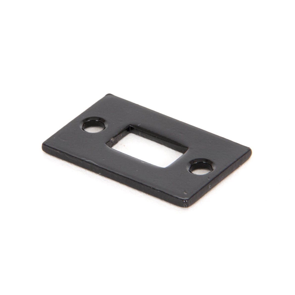 From The Anvil 33014R - Black Mortice Plate for 4" Cranked Bolt #finish_black