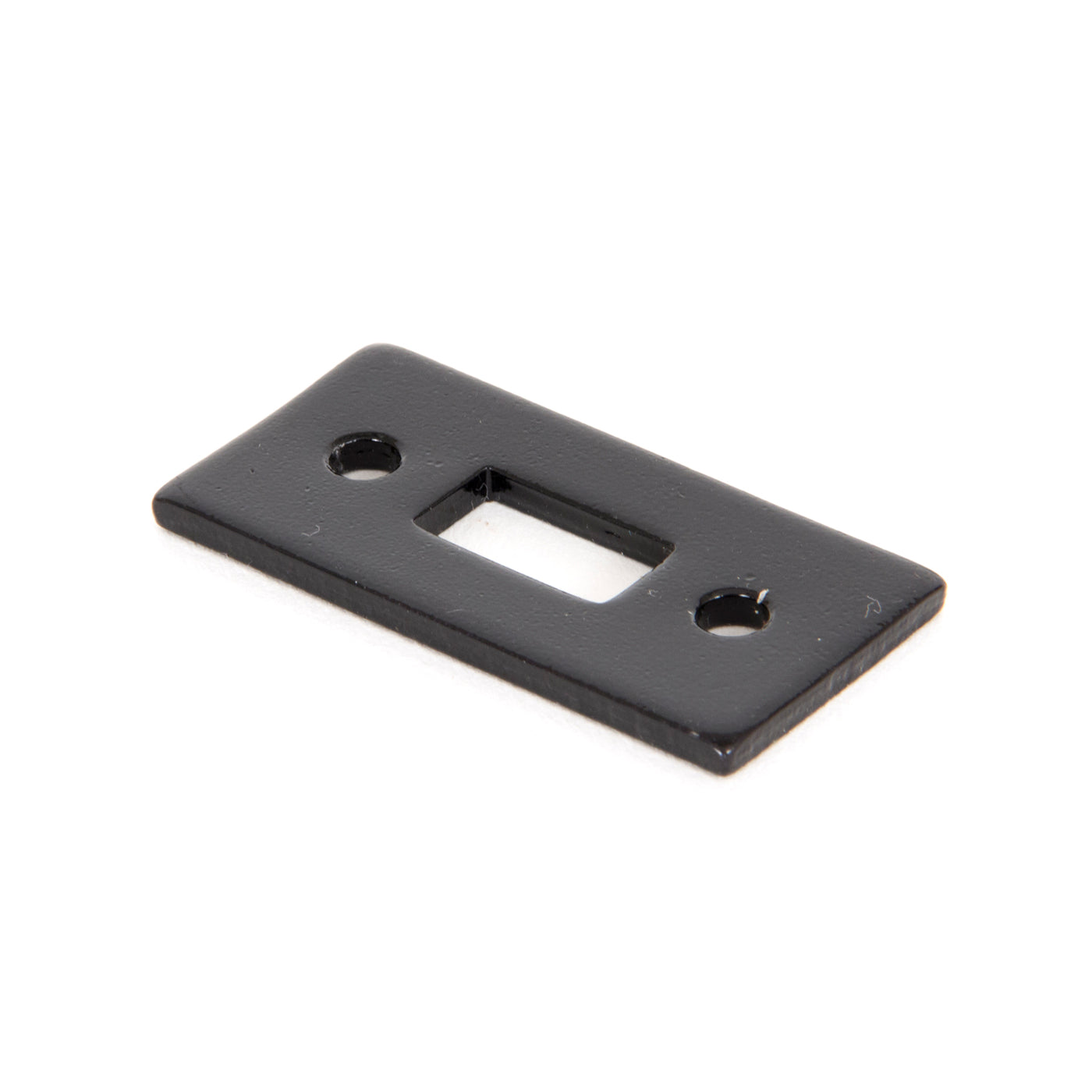 From The Anvil 33016R - Black Mortice Plate for 6" Cranked Bolt #finish_black