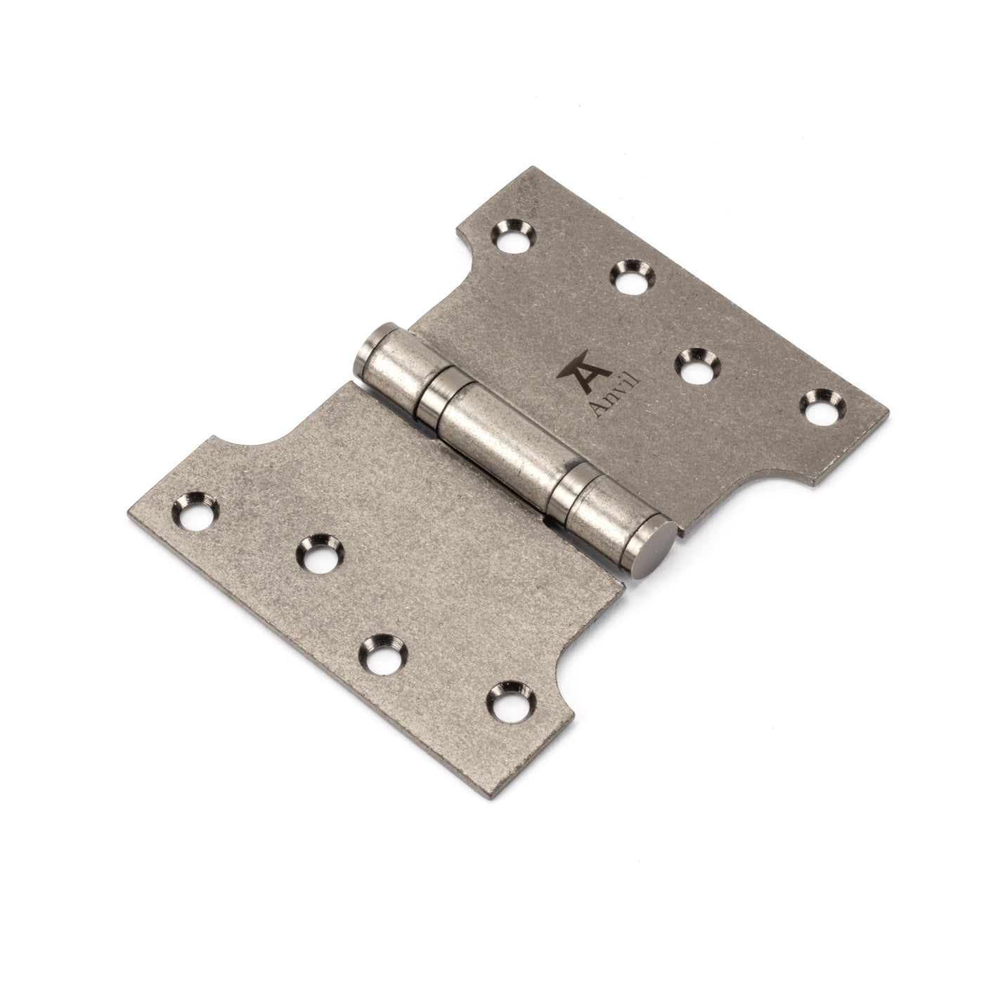 From The Anvil 33046 - Pewter 4" x 3" x 5" Parliament Hinge (pair) ss #finish_pewter-patina