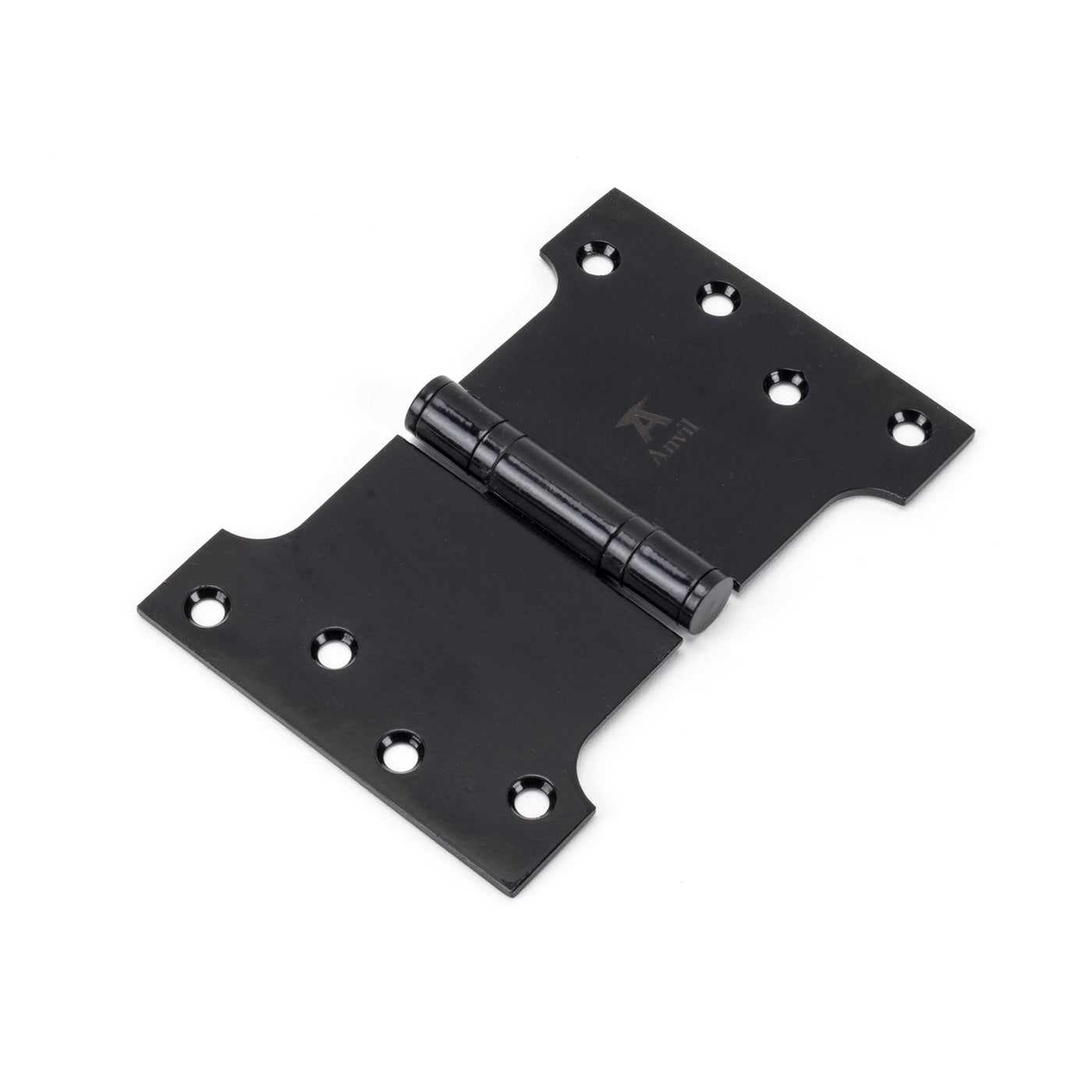 From The Anvil 33047 - Black 4" x 4" x 6" Parliament Hinge (pair) ss #finish_black