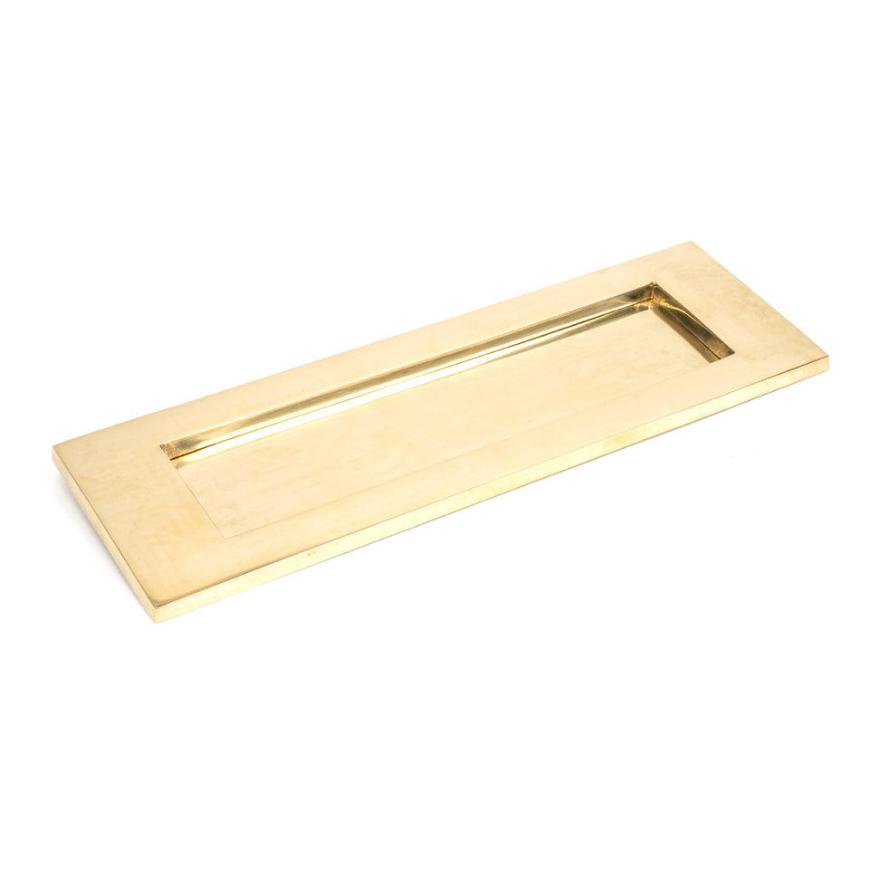 From The Anvil 33050 - Polished Brass Large Letter Plate