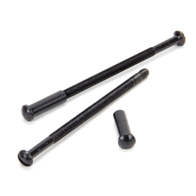 From The Anvil 33119S - Black 5mm Male & Female Screws (2) - No Slots #finish_black