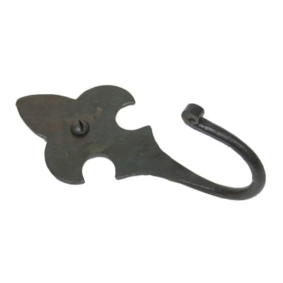 From The Anvil 33121 - Beeswax Fleur-De-Lys Coat Hook  #finish_beeswax