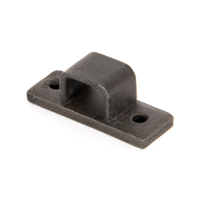 From The Anvil 33126R - Beeswax Receiver Bridge for 6" Straight Door Bolt #finish_beeswax