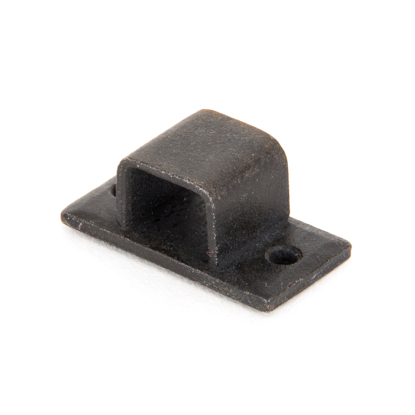 From The Anvil 33127R - Beeswax Receiver Bridge for 4" Straight Door Bolt #finish_beeswax